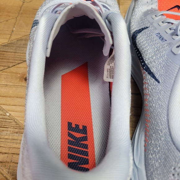 Nike Pegasus Plus Flyknit Tubro Men's 8.5 "Ghost" Red Running Shoes Sneakers - Picture 11 of 14